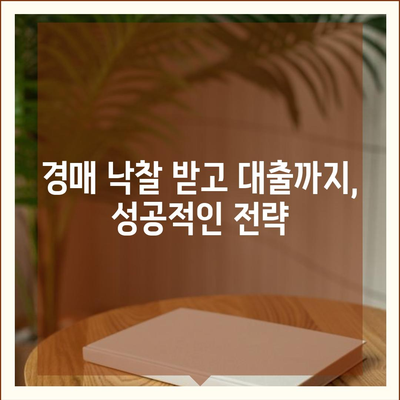 부동산 경매대출,효율적인 신청 방법