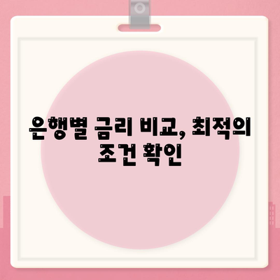 개인신용대출 금리 비교,맞춤 대출