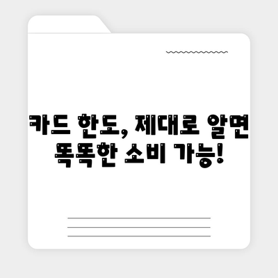 신용카드 잔여한도 정확한 인정