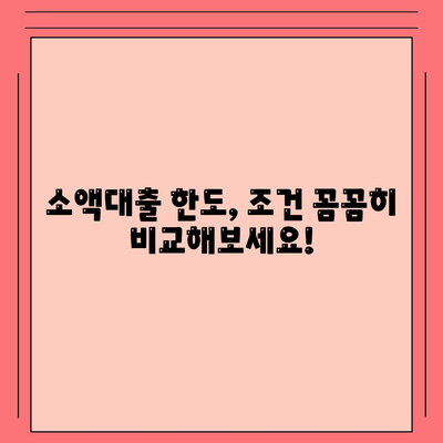 무직자 소액대출,한도, 조건, 쉬운곳 모아보기