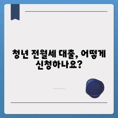 청년 전월세 보증금 대출 이자율 & 한도 완벽 정리 | 최신 정보, 자격 조건, 신청 방법