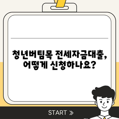 청년버팀목 전세자금대출, 자격 조건부터 대출 한도까지 완벽 가이드 | 전세자금, 대출, 청년, 주택금융공사, 금리