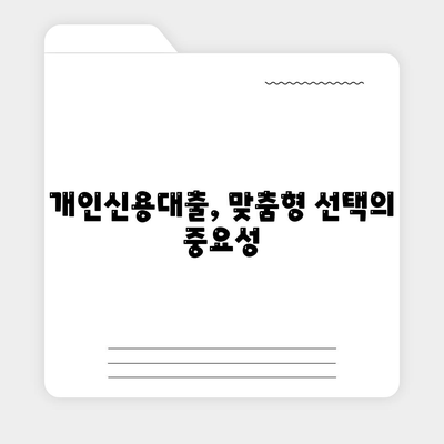 개인신용대출금리 비교와 맞춤형 대출로 한도 및 금리 최적화하는 방법 | 대출, 금리 비교, 개인신용대출