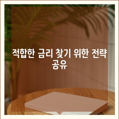 부동산담보대출금리비교| 필요한 만큼 한도를 확보하는 방법! | 대출, 금리, 금융 팁