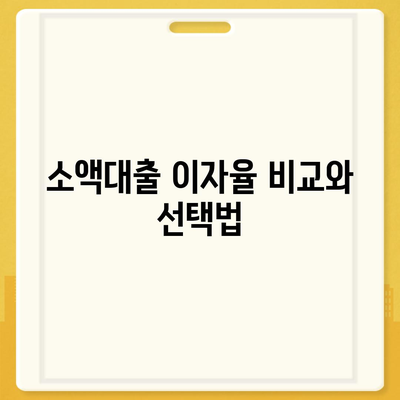 소액대출, 모든 것이 담긴 안내서| 필수 팁과 과정!" | 소액대출, 대출 방법, 재정 관리