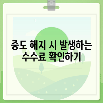 청년주택드림청약통장 중도 해지 시 알아야 할 주의 사항 5가지 | 주택청약, 금융 팁, 청년 주택 정책