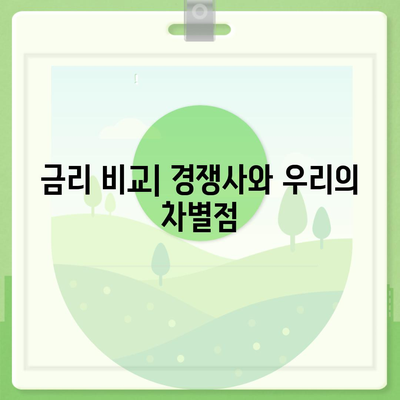 후순위 아파트 담보 대출 한도와 금리 정보 비교 가이드 | 아파트 대출, 금융 상품, 투자 팁