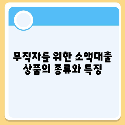 무직자를 위한 소액대출 한도 및 조건 완벽 가이드 | 무직자 대출, 금융 정보, 대출 조건