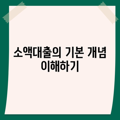 소액대출, 모든 것이 담긴 안내서| 필수 팁과 과정!" | 소액대출, 대출 방법, 재정 관리