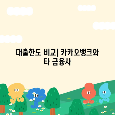 카카오뱅크 주택담보대출, 금리 및 한도 비교 후기 | 주택대출, 대출금리, 카카오뱅크 서비스"