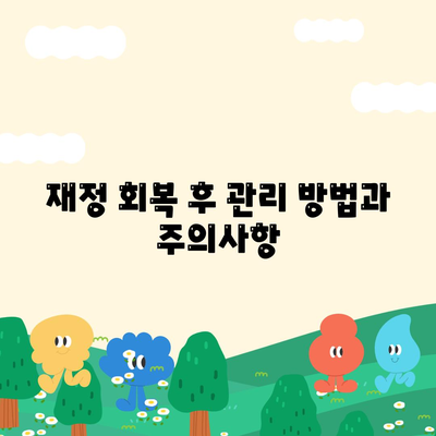 개인회생 대출에 대한 모든 것| 절차, 조건, 그리고 성공 팁 | 개인회생, 대출, 재정 회복