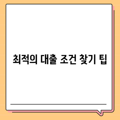 3개 금융 기관 대출 한도 및 금리 확인 방법| 최적의 대출 조건을 찾는 팁" | 대출, 금리, 금융 기관