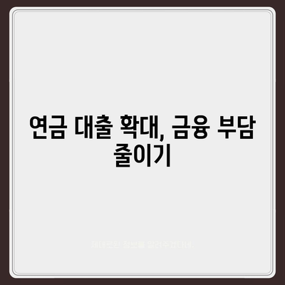 공무원 연금 알선 대출 확대 시행의 영향| 재정 안정성과 개인 대출 가능한 전략 | 공무원, 연금, 대출, 재정 관리"