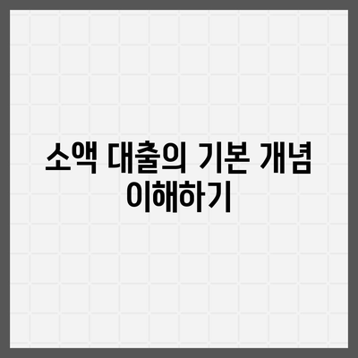 소액 대출, 궁금한 모든 것| 스마트한 대출 선택을 위한 필수 가이드 | 소액 대출, 금융 팁, 대출 조건