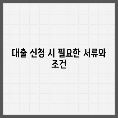 금융 기관 토지 담보 대출 핵심 포인트| 알아야 할 조건과 절차 | 대출, 금융, 부동산"