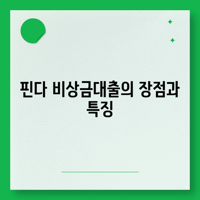 핀다 비상금대출 사용후기| 믿을 수 있는 비상자금 대출의 모든 것! | 비상금, 대출 후기, 금융 팁"