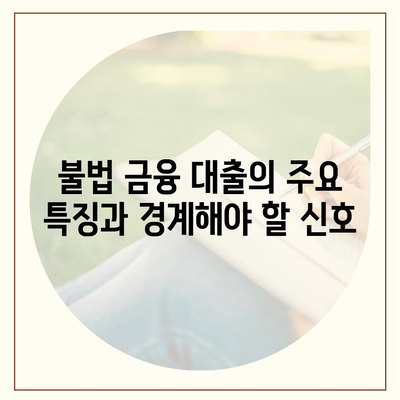 불법 금융 대출 리스크와 피해 대책| 안전한 대출을 위한 5가지 필수 팁 | 금융 안전, 리스크 관리, 피해 예방"