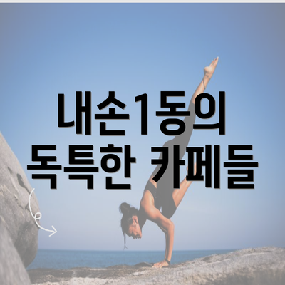 내손1동의 독특한 카페들