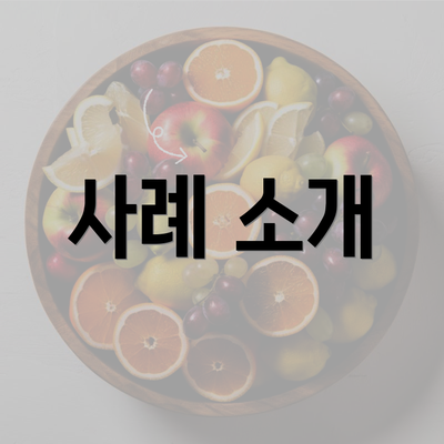 사례 소개