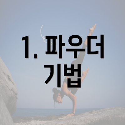 1. 파우더 기법