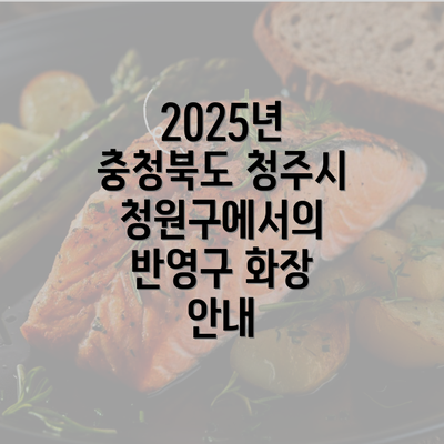 2025년 충청북도 청주시 청원구에서의 반영구 화장 안내