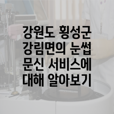 강원도 횡성군 강림면의 눈썹 문신 서비스에 대해 알아보기