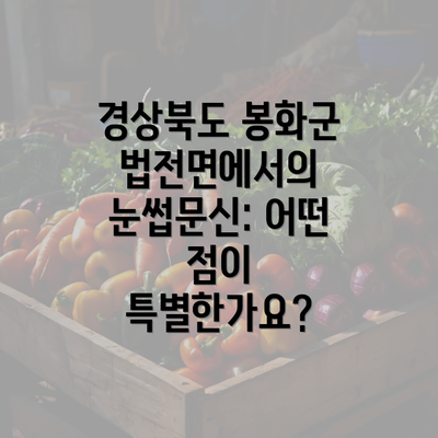 경상북도 봉화군 법전면에서의 눈썹문신: 어떤 점이 특별한가요?