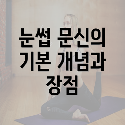 눈썹 문신의 기본 개념과 장점