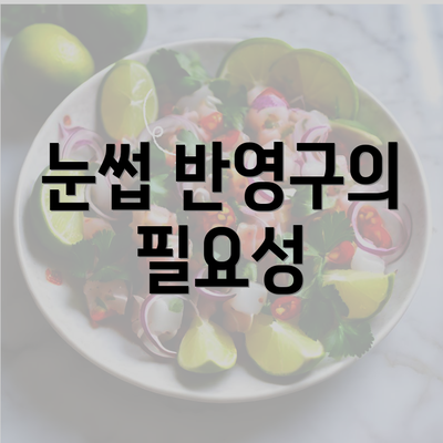 눈썹 반영구의 필요성