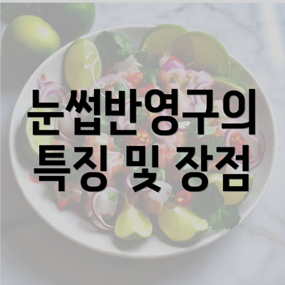 눈썹반영구의 특징 및 장점