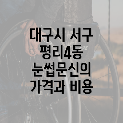 대구시 서구 평리4동 눈썹문신의 가격과 비용