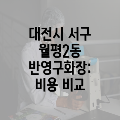 대전시 서구 월평2동 반영구화장: 비용 비교