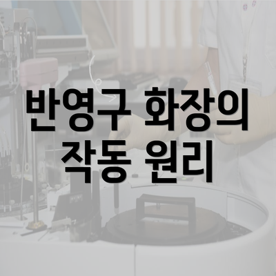 반영구 화장의 작동 원리