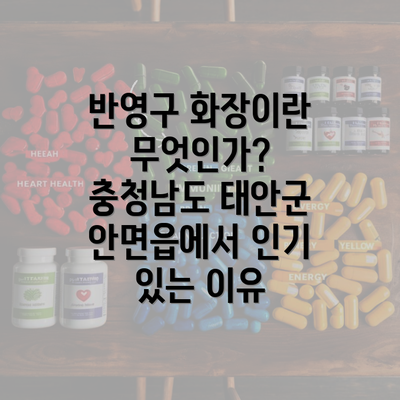 반영구 화장이란 무엇인가? 충청남도 태안군 안면읍에서 인기 있는 이유