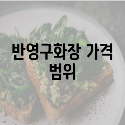 반영구화장 가격 범위