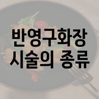 반영구화장 시술의 종류