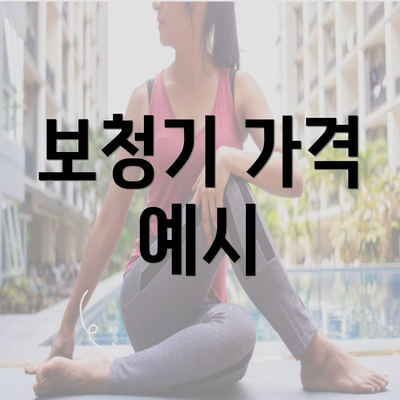 보청기 가격 예시