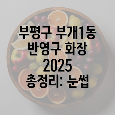 부평구 부개1동 반영구 화장 2025 총정리: 눈썹