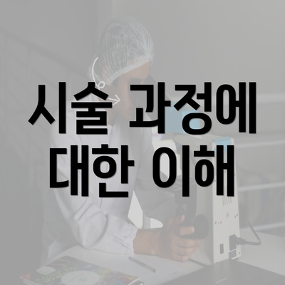 시술 과정에 대한 이해