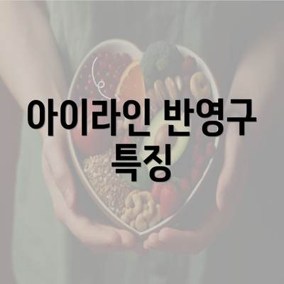 아이라인 반영구 특징