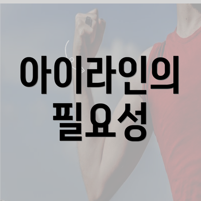 아이라인의 필요성