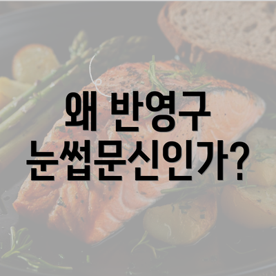 왜 반영구 눈썹문신인가?