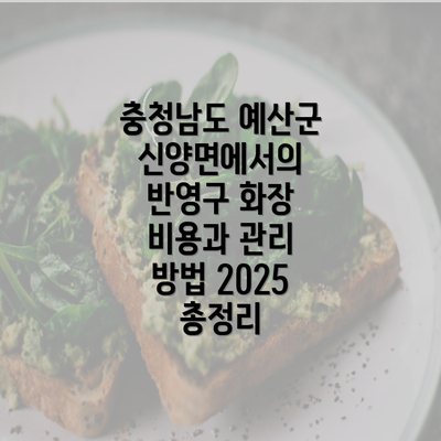 충청남도 예산군 신양면에서의 반영구 화장 비용과 관리 방법 2025 총정리