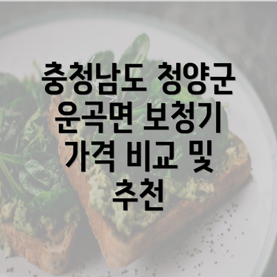 충청남도 청양군 운곡면 보청기 가격 비교 및 추천