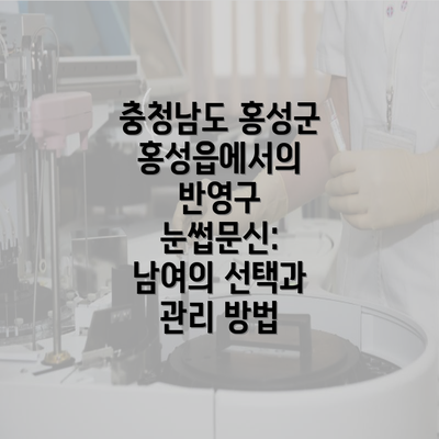 충청남도 홍성군 홍성읍에서의 반영구 눈썹문신: 남여의 선택과 관리 방법