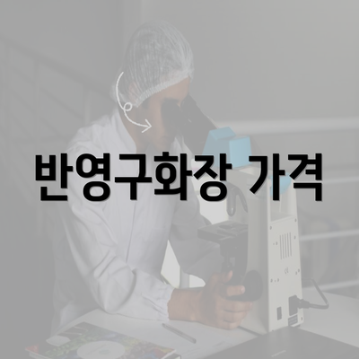 반영구화장 가격