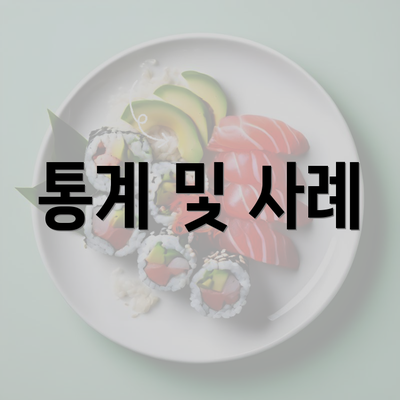 통계 및 사례