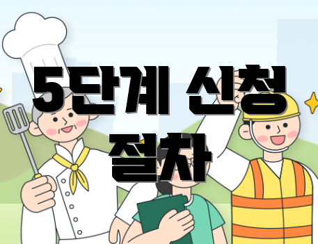 5단계 신청 절차