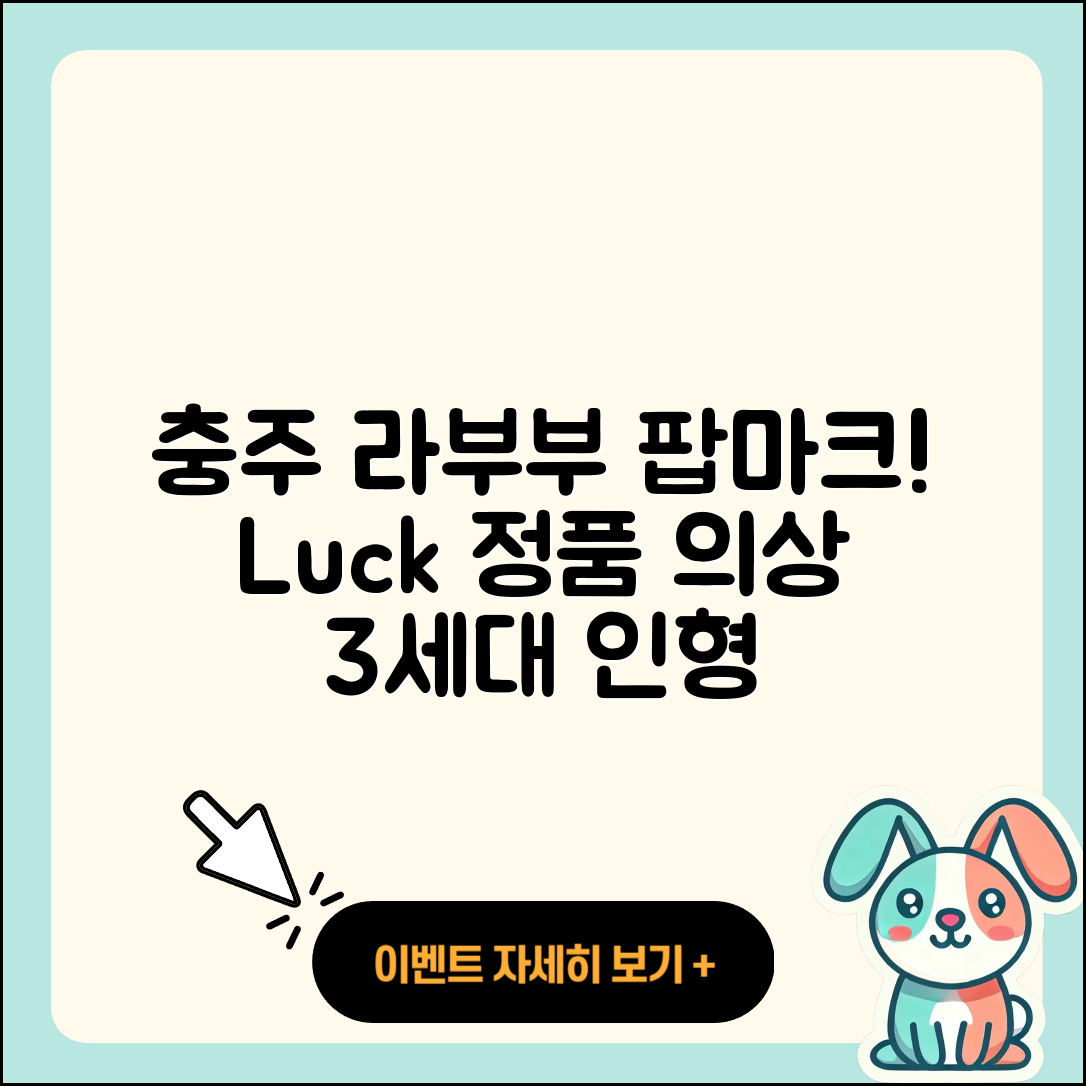 충주시 교현2동 라부부 팝마크 | 행운 | 정품 | 옷 | 하이라이트 | 3세대 | 인형 | 2025
